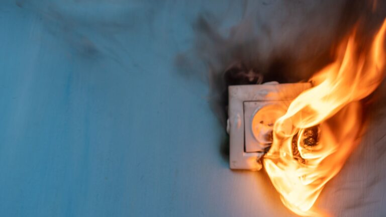 Hidden Dangers in Your Walls Electrical Outlet Fires in Mississauga